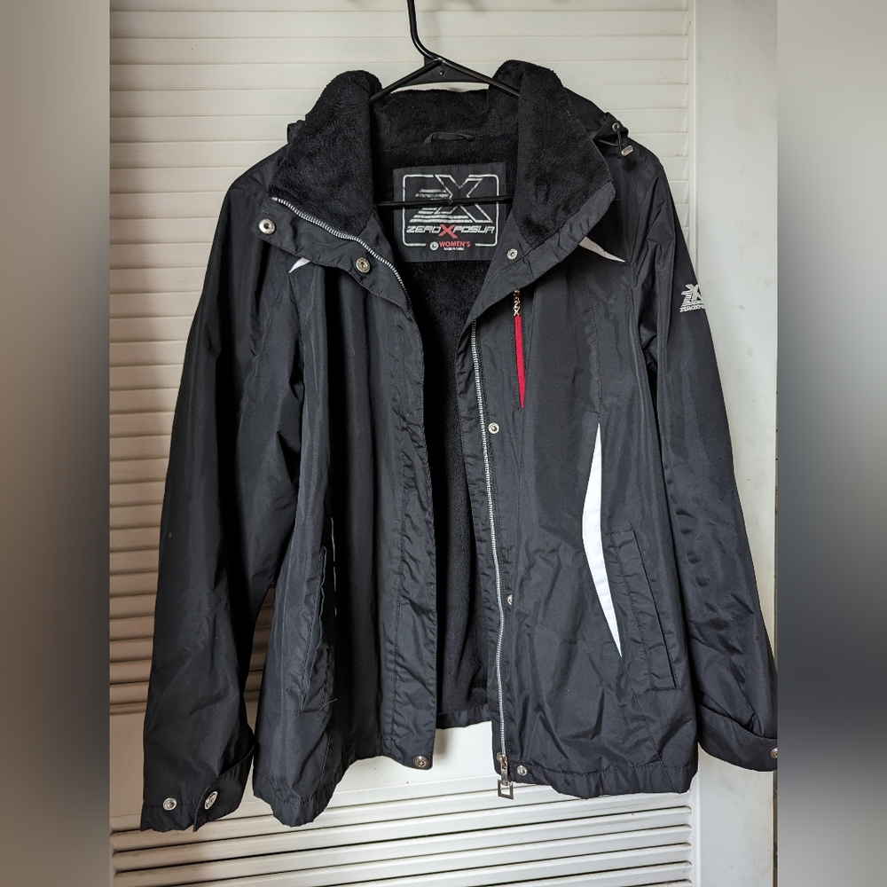ZeroXposur women's black jacket size L
